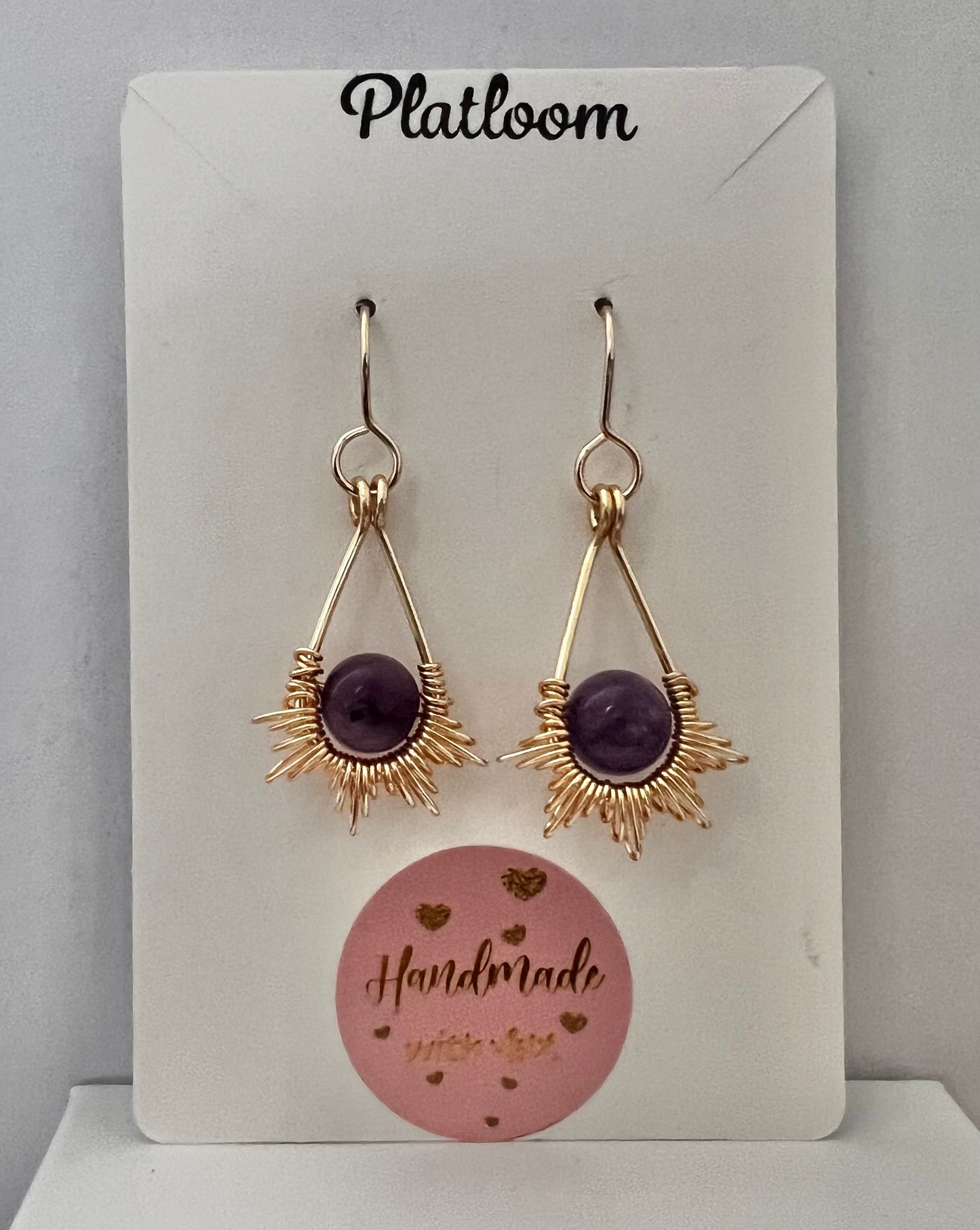 Starburst Amethyst Chandelier
Earrings