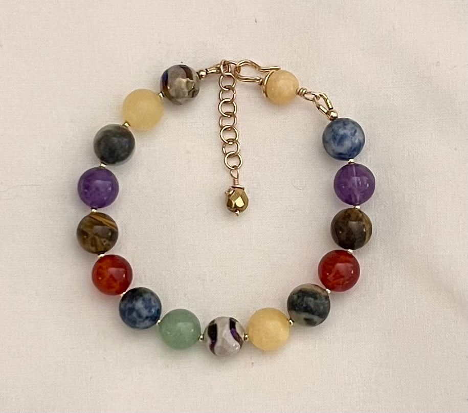 Multi-Gemstone Bracelet