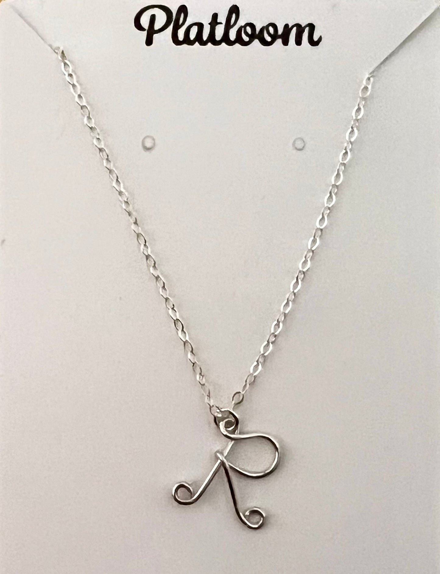 Initial Pendant Necklace