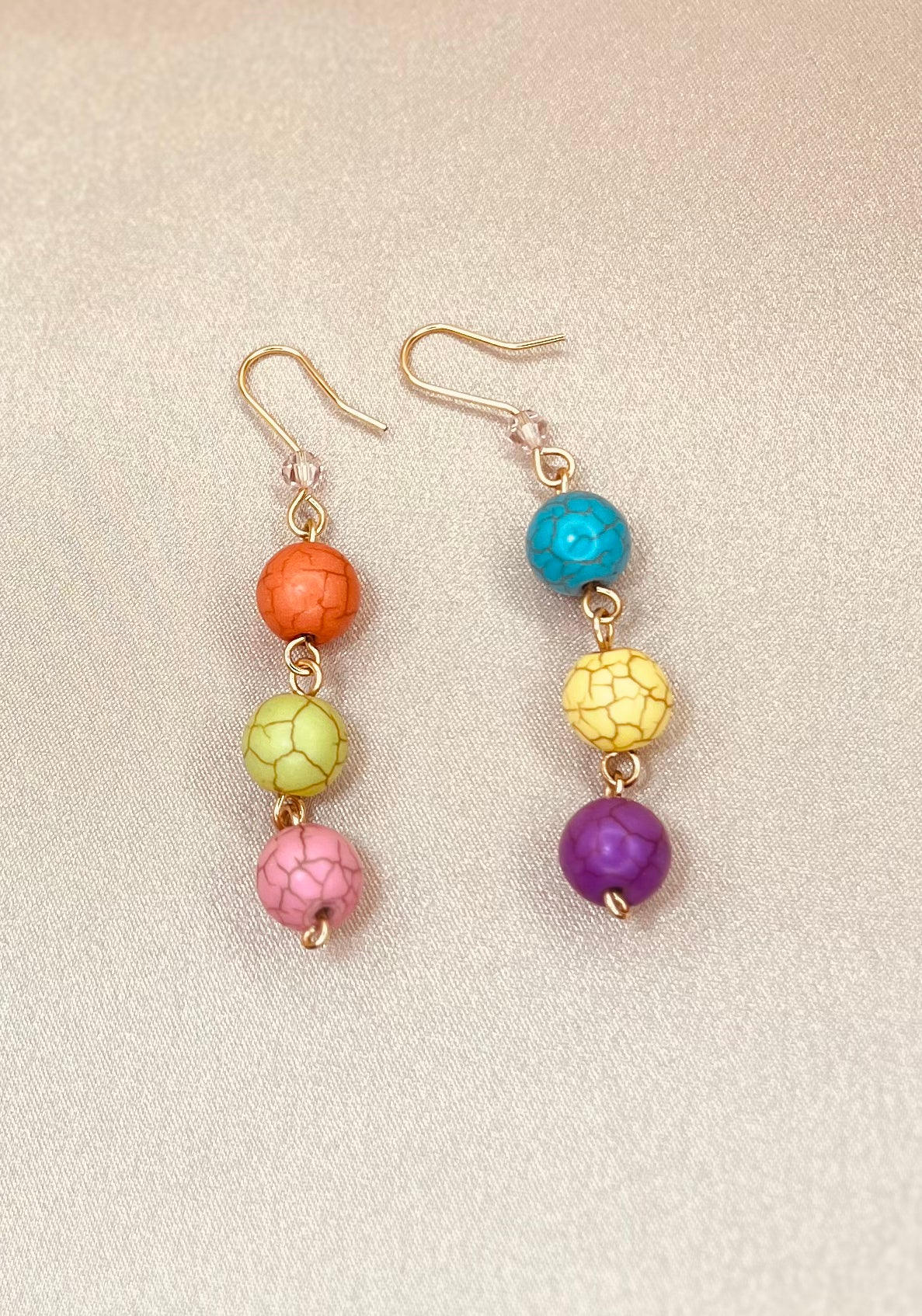 Candy Crush Linear Drop Earrings