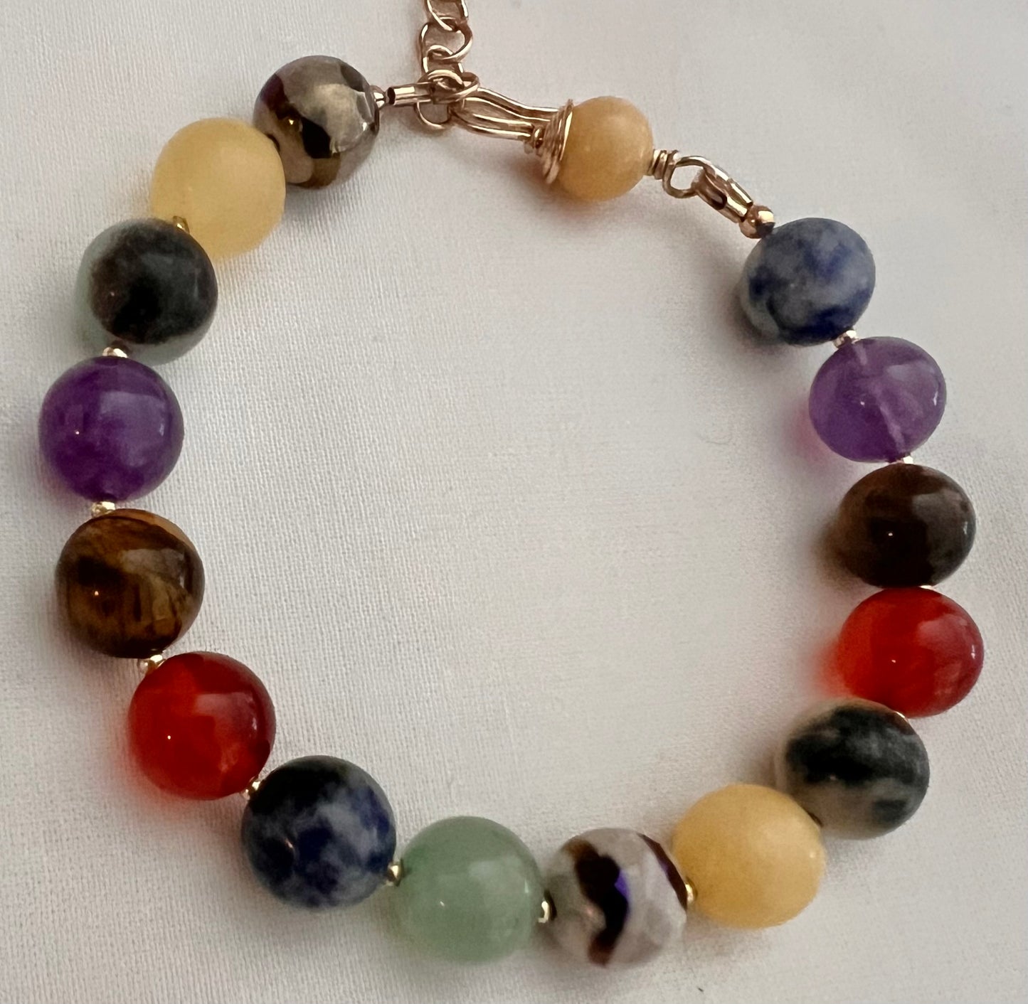 Multi-Gemstone Bracelet