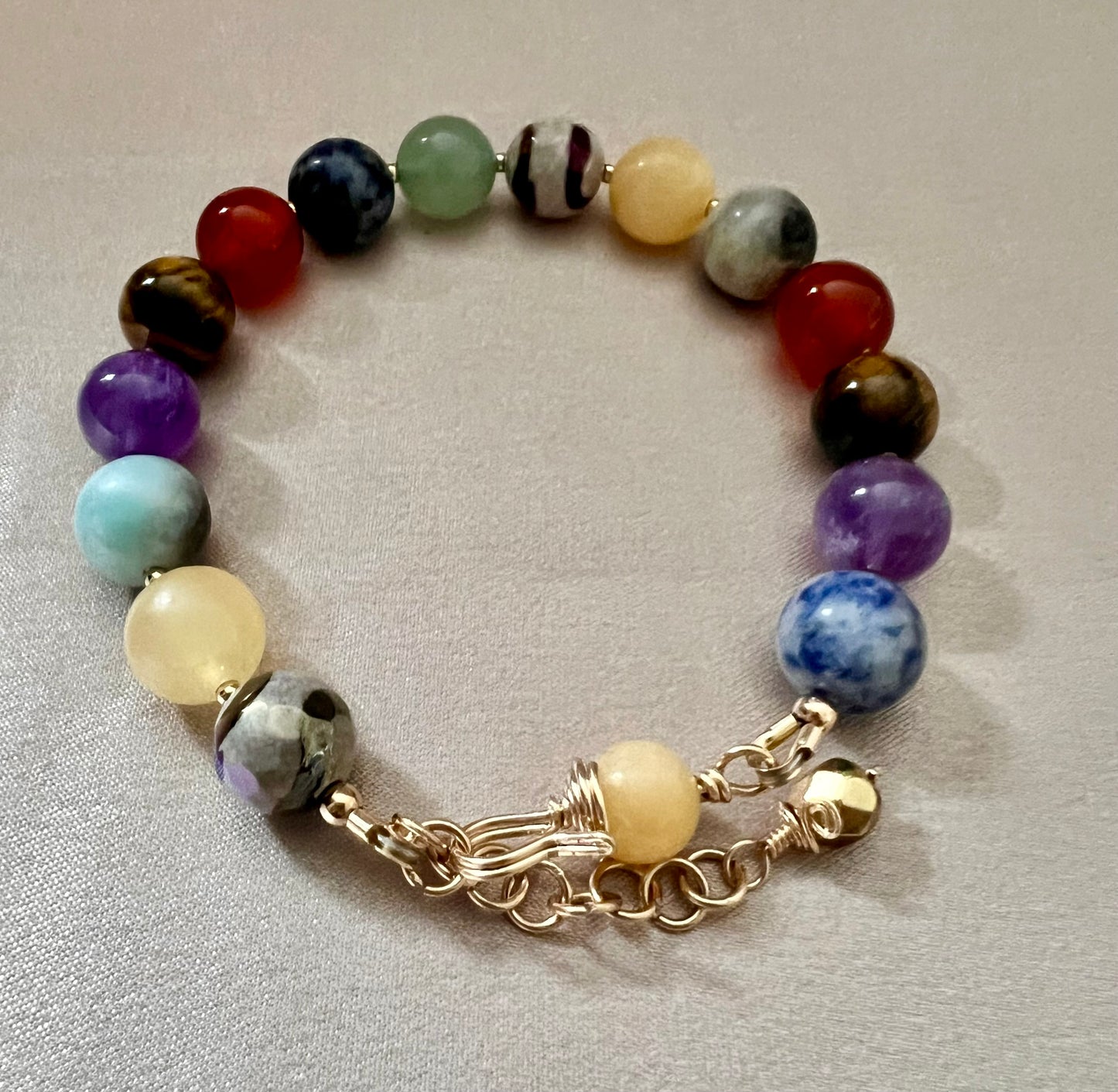 Multi-Gemstone Bracelet